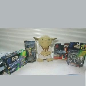 STAR WARS ACTION FIGURE COLLECTIBLES 5PC BUNDLE
