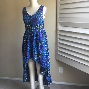 Hi low stars and moon dress