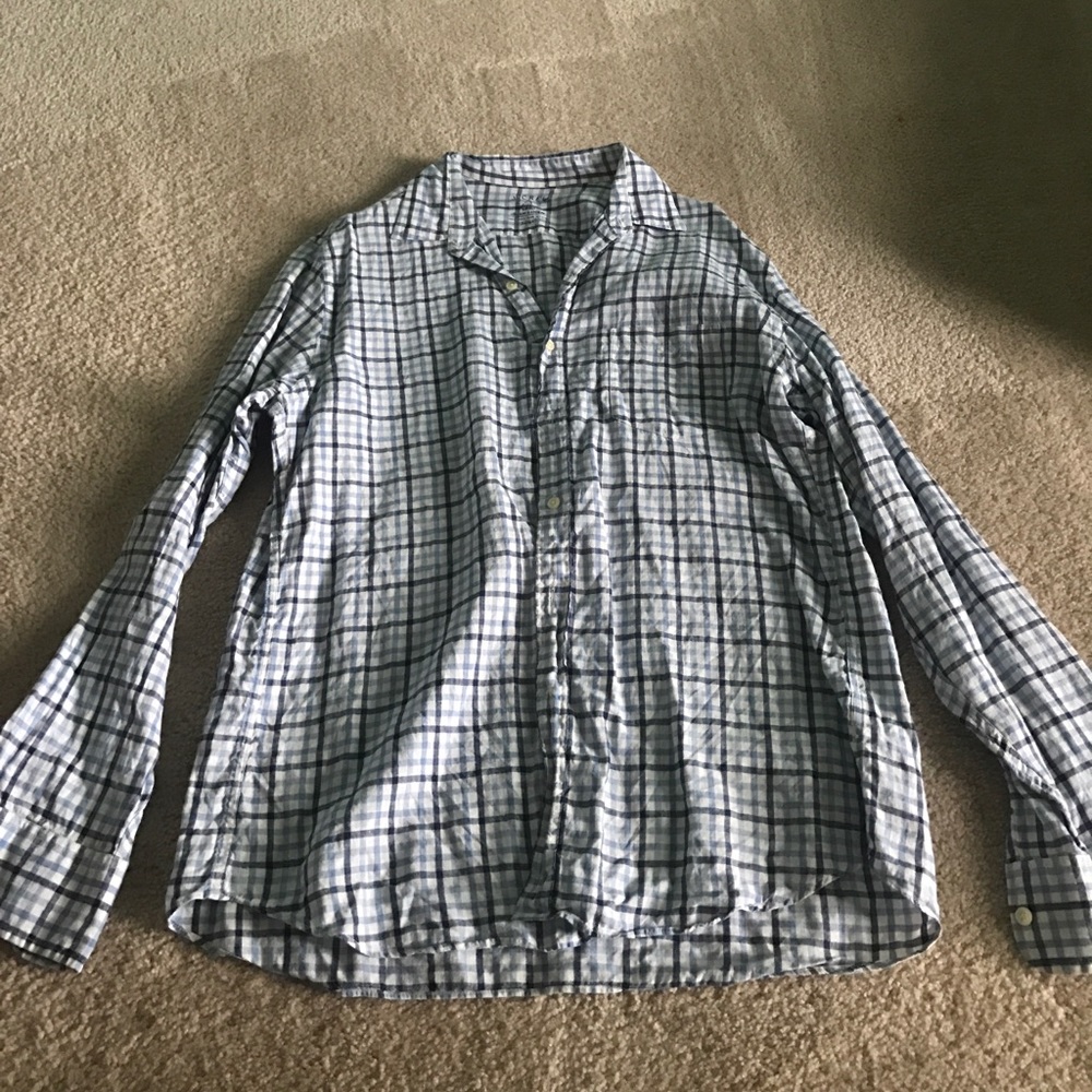 Men large Jcrew iris linen