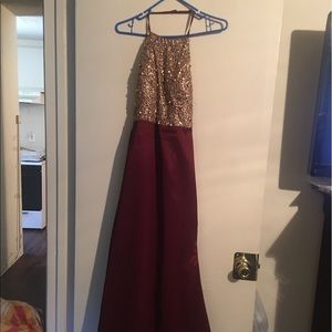 Custom made prom dress