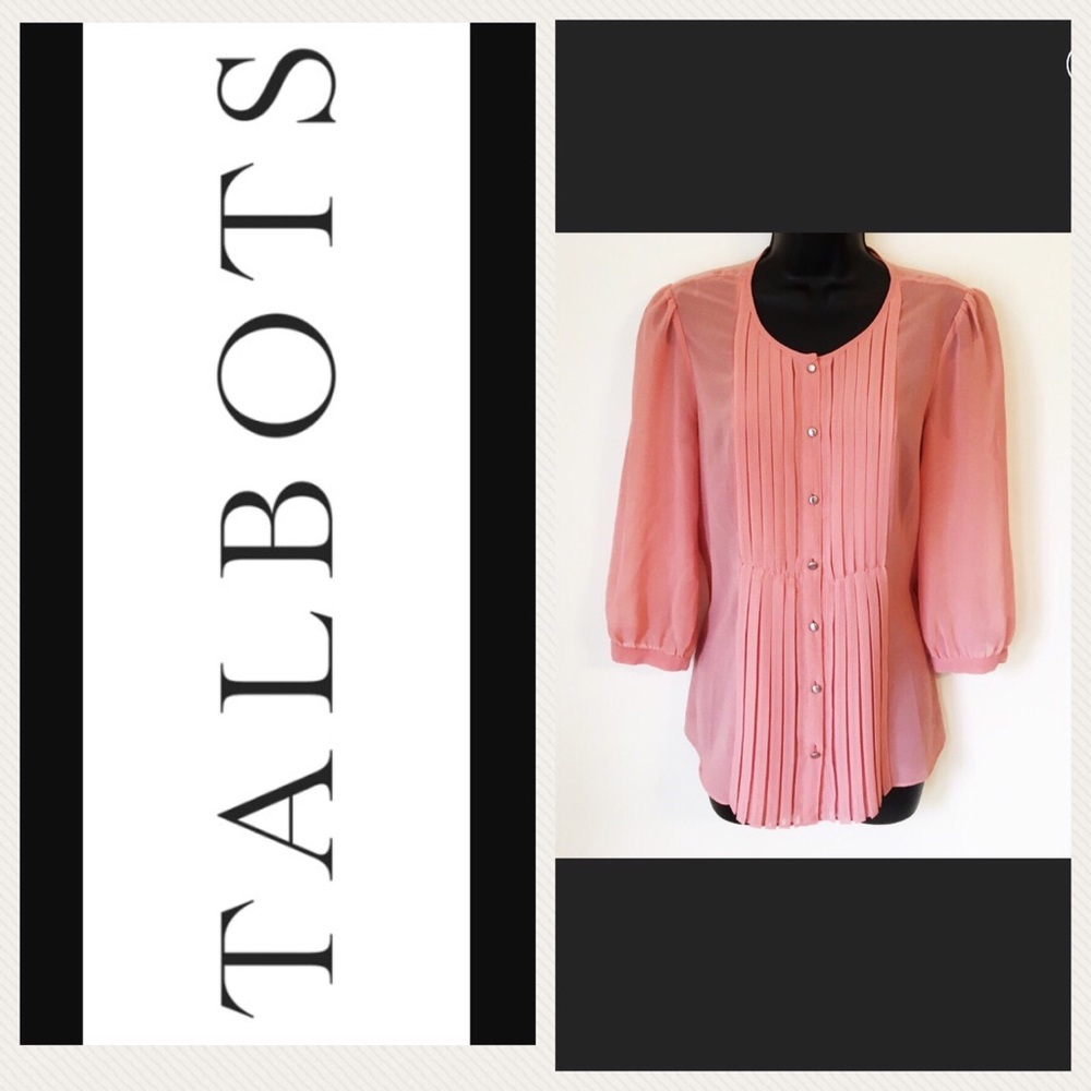 Cute Salmon light Sheer Spring Dress Top 📌