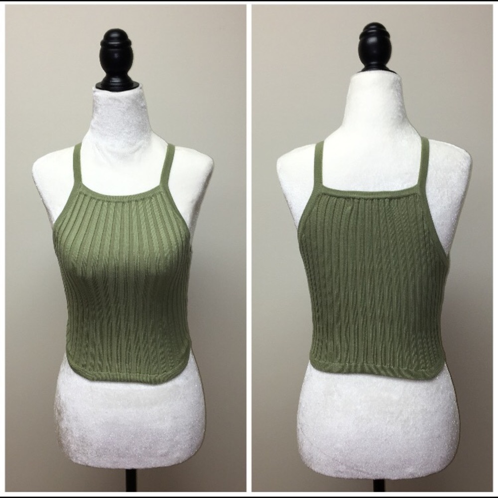 🔵920-1127: Love Tree Sweater Tank