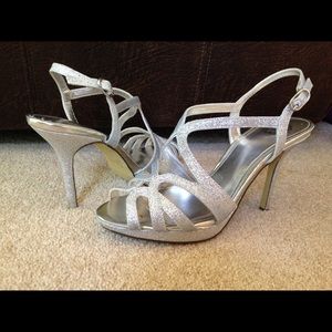 Silver Glitter I.Miller Heels