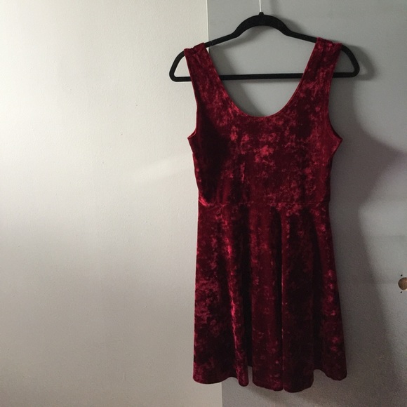 Forever 21 Dresses & Skirts - Red Velvet Dress