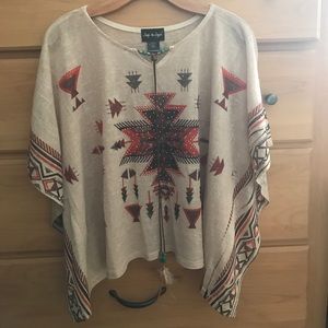 Step in Style Aztec Poncho