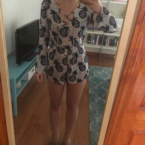 Lucca Couture Pineapple Romper