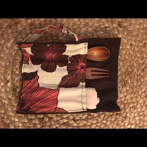 NWOT - Bamboo, organic utensils- to go