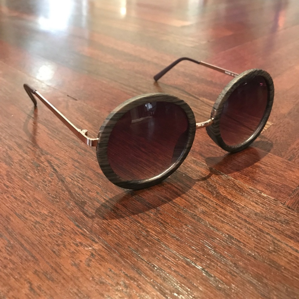 Wooden framed sunglasses from Zara