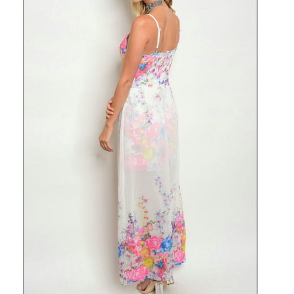 💋LAST 1💋PLAYFUL FLORAL DRESS - Picture 2 of 2