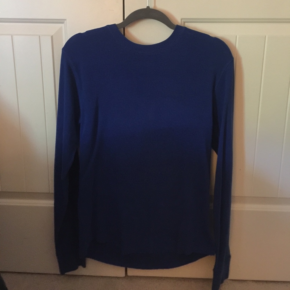 Men's Blue Waffle shirt