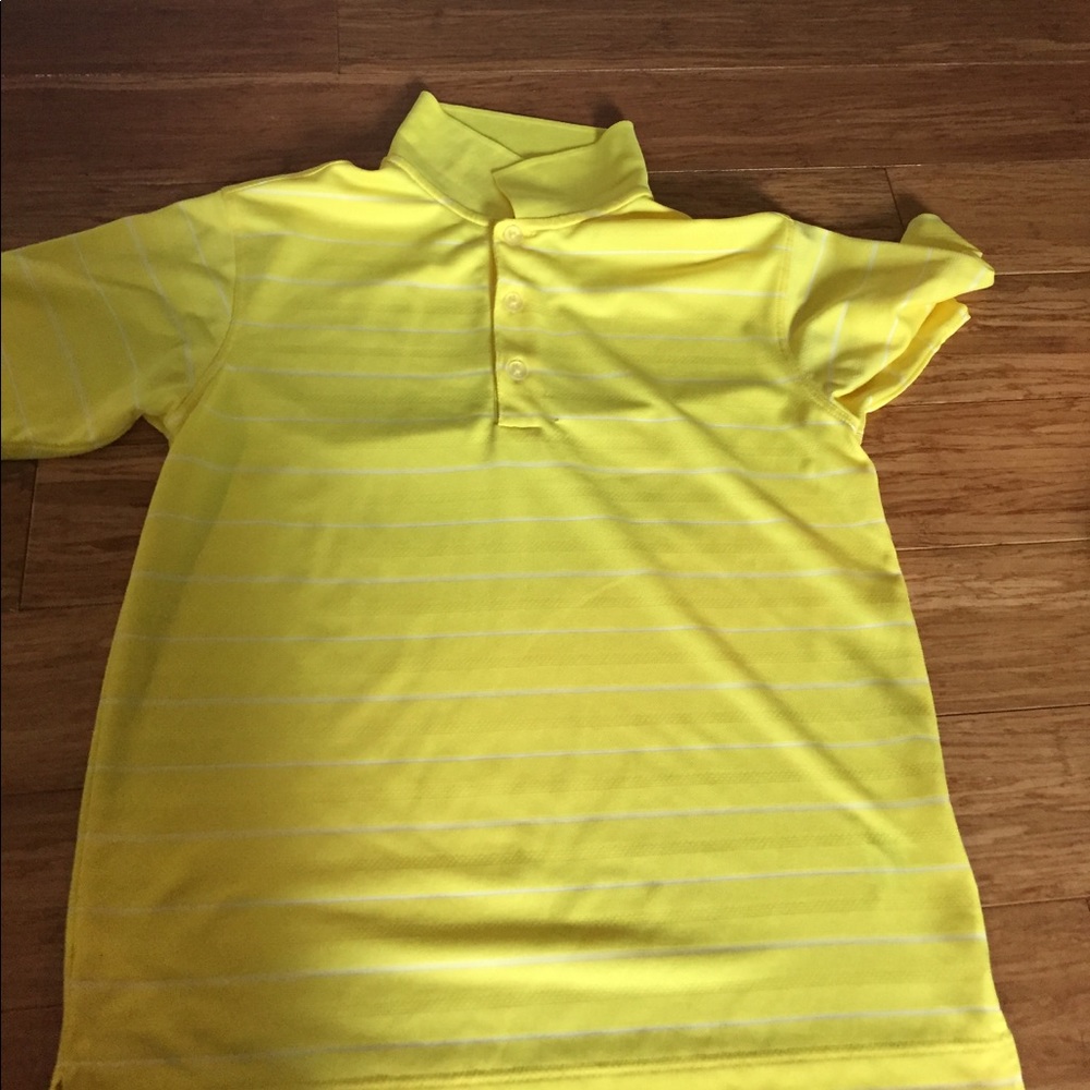 Yellow Golf Shirt