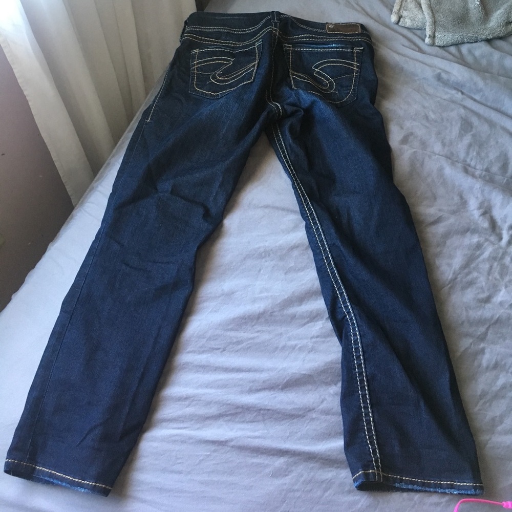 Silver jeans