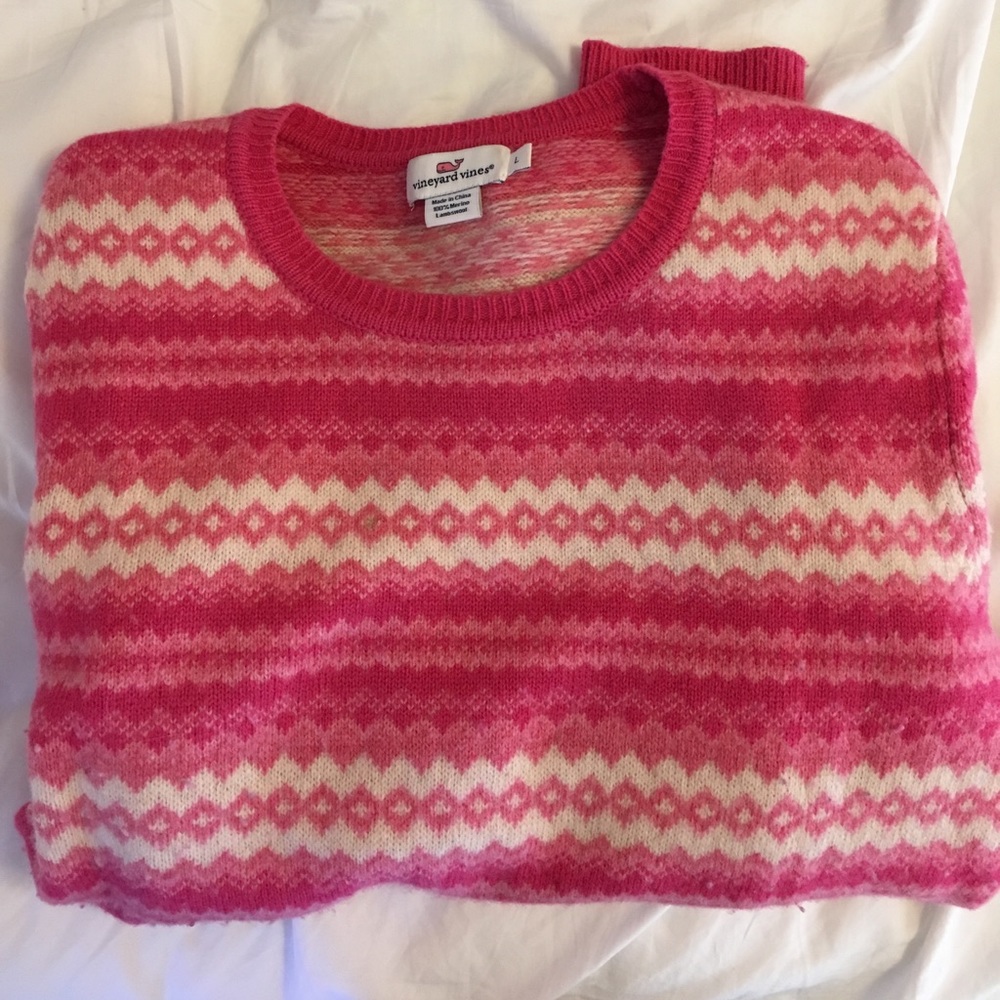Vineyard Vines Wool Fair Isle Sweater