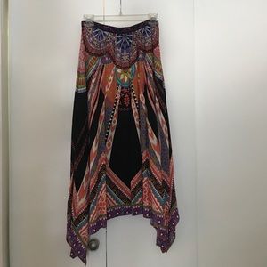 Flying Tomato printed maxi skirt