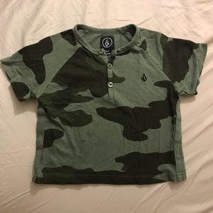 Volcom Camo Shirt Toddler Boy 2T
