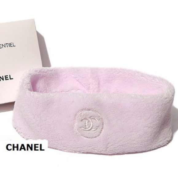 chanel baby headband