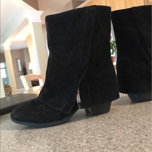 Boots ( booties ) with heel