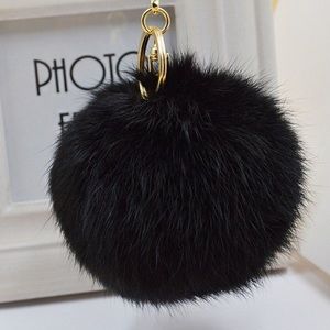 Pom Pom Keychain
