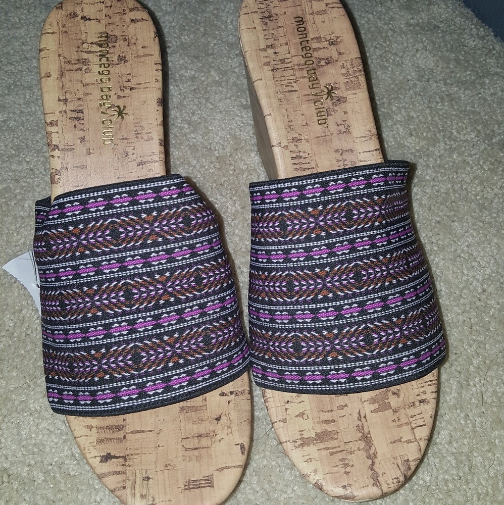 Monaco club summer wedges! NEW WITH TAGS!