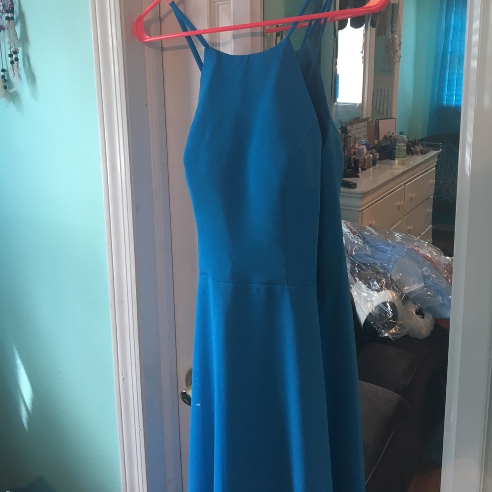 Full length prom dress