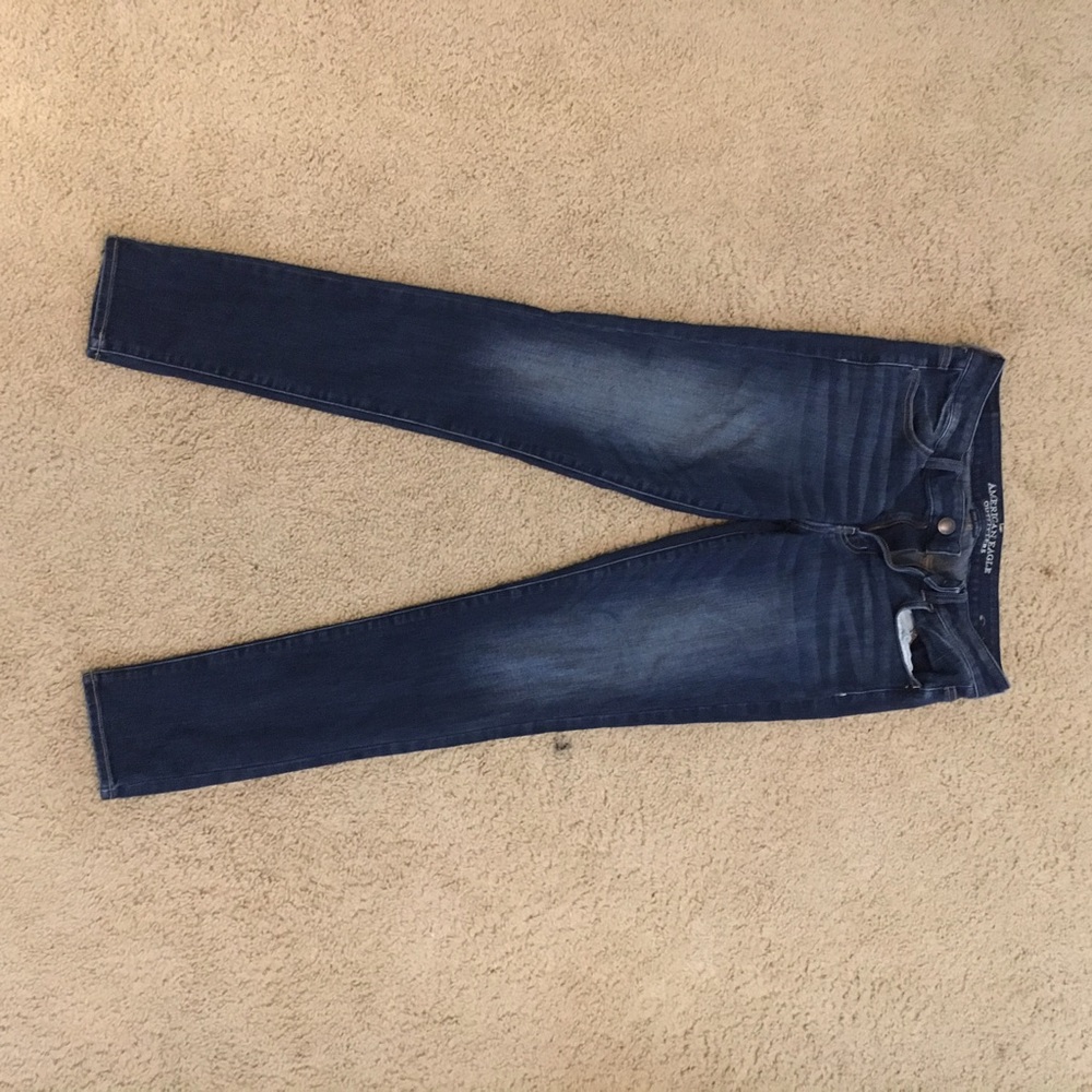 American eagle skinny jeans, stretchy