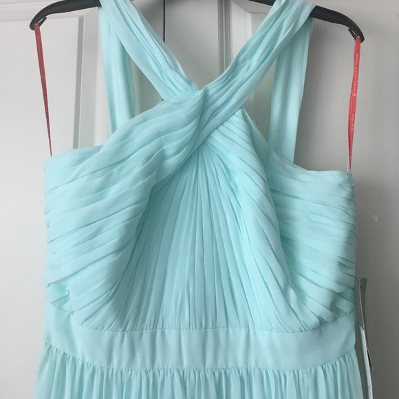 Monique Lhuillier Mint Bridesmaid Dress NEW! - Picture 5 of 7