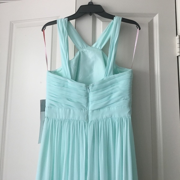 Monique Lhuillier Mint Bridesmaid Dress NEW! - Picture 6 of 7