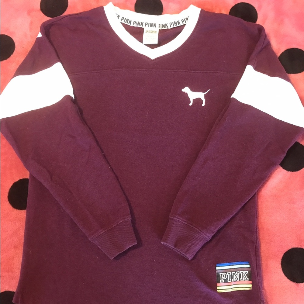 VS PINK Varsity Sweater ❤️