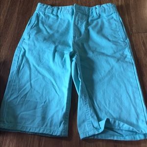 Turquoise Polo Shorts