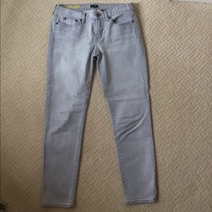 JCrew stretch toothpick jean