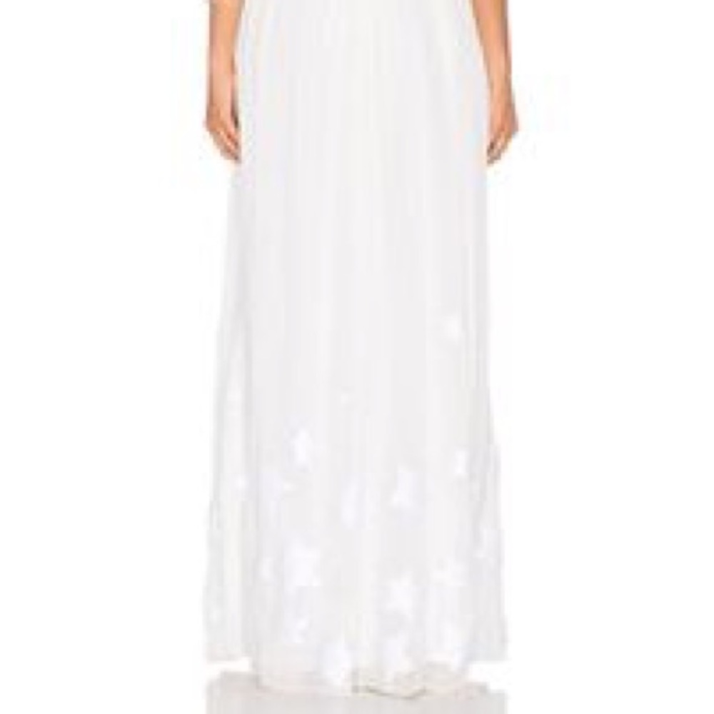 Mara Hoffman Embroidered Slit Maxi Dress - Picture 4 of 6