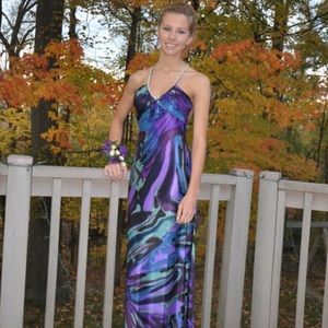 WORN ONCE Morgan & Co multi colored full length