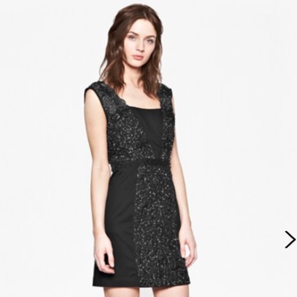 French Connection AngelFire Sparkle Dress