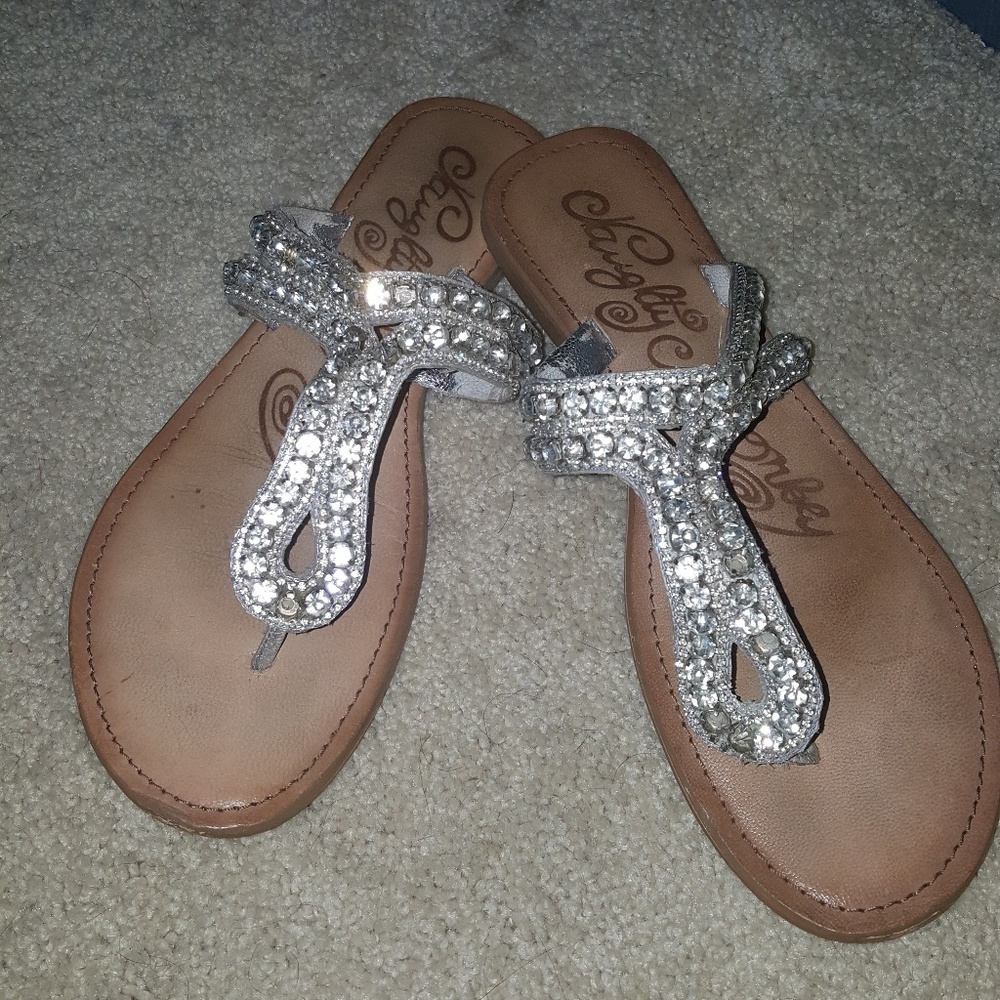 Naughty Monkey studded sandles!!