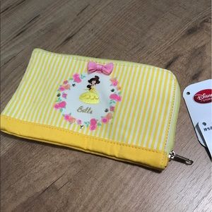 Belle Disney wristlets with mask pocket