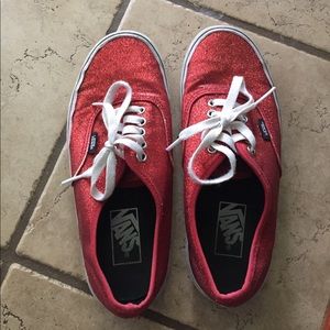 Sparky Red Vans