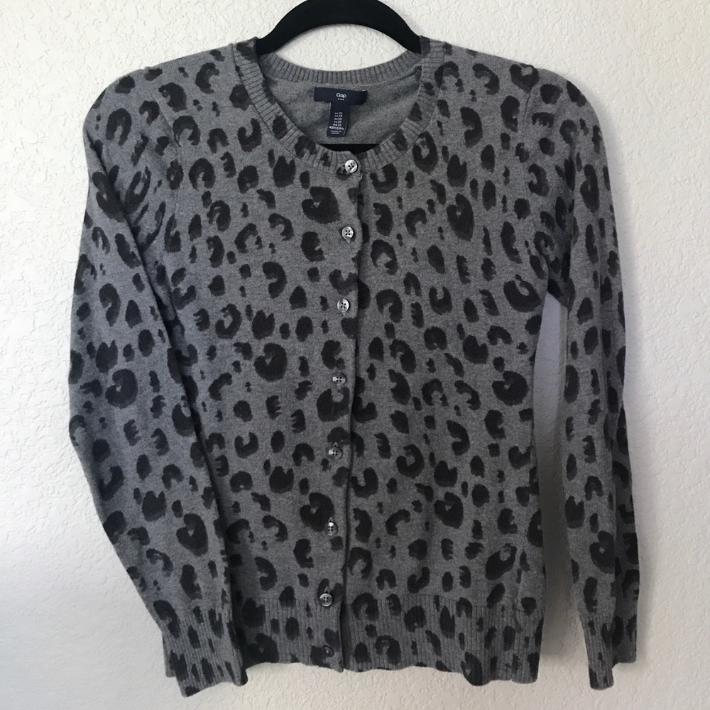 Leopard Print Cardigan