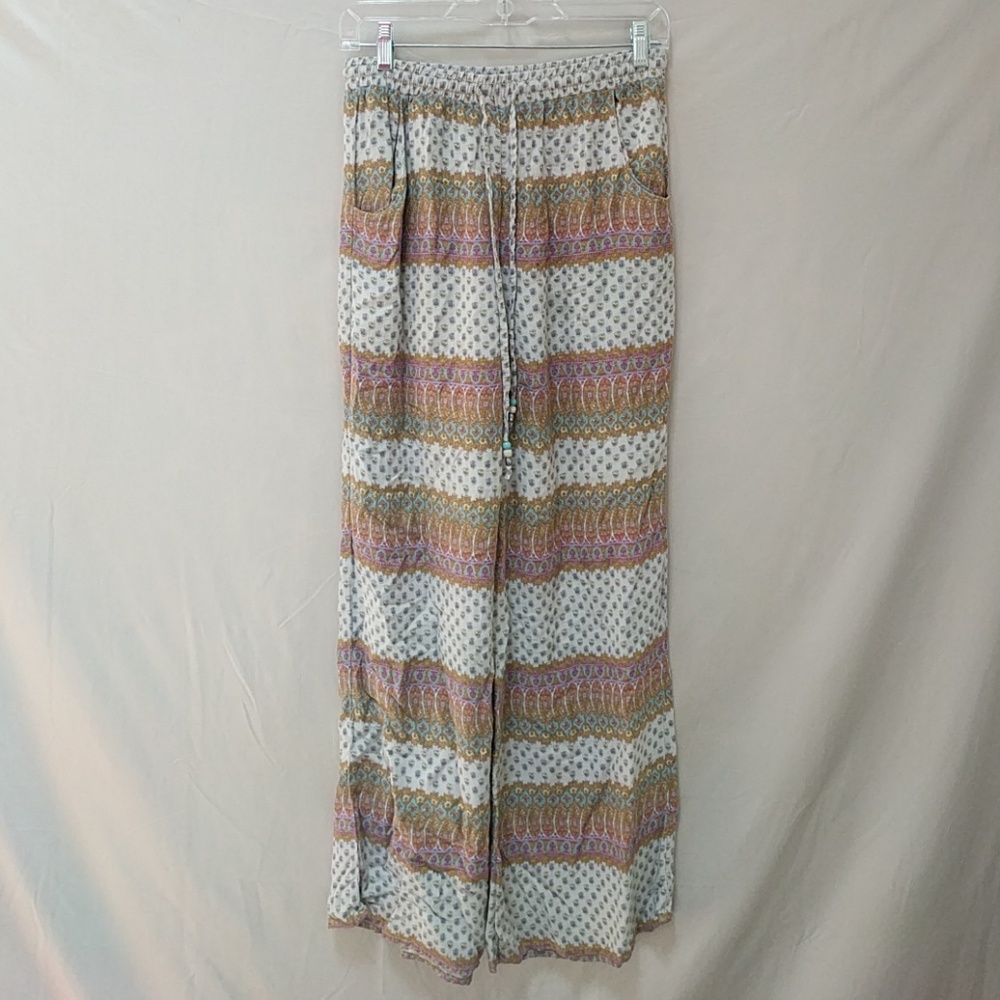 Loose Paisley Pocket Pants