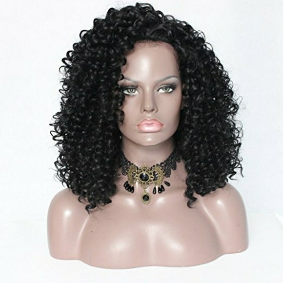 Afro Kinky Curly LaceFront Wig 20-22 inches. main image 4