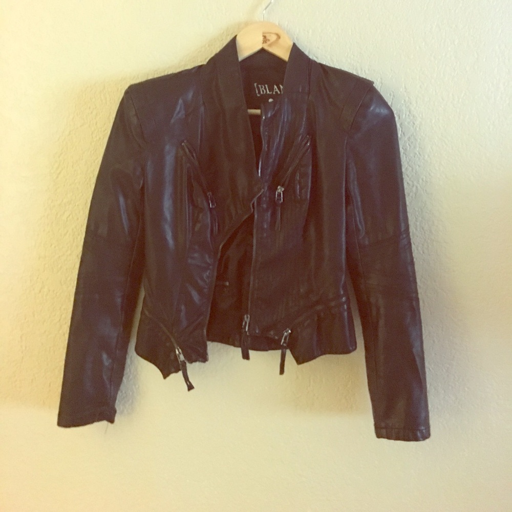 Leather jacket