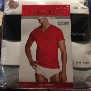 Brand new!! 100% cotton V neck Tshirt