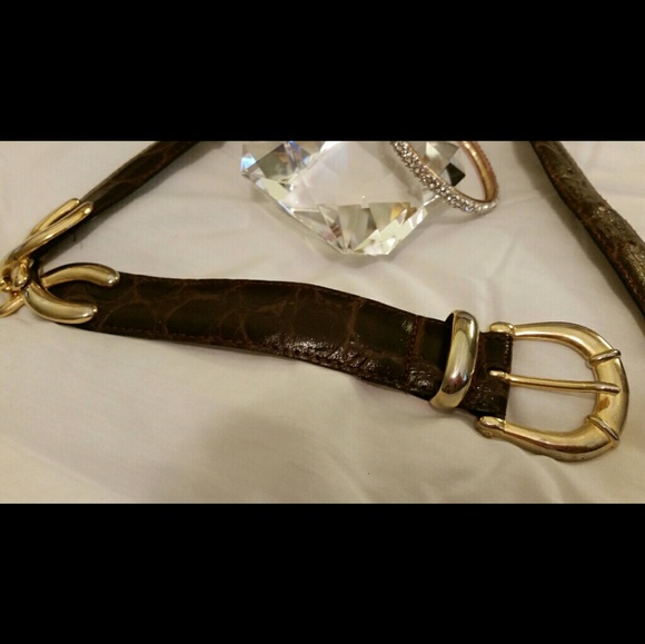 Croute De Cuir Vachette French Leather Belt