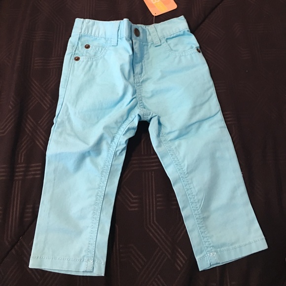 Crazy 8 Teal Pants - Picture 1 of 4
