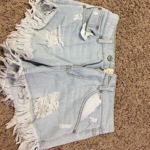 Jean shorts