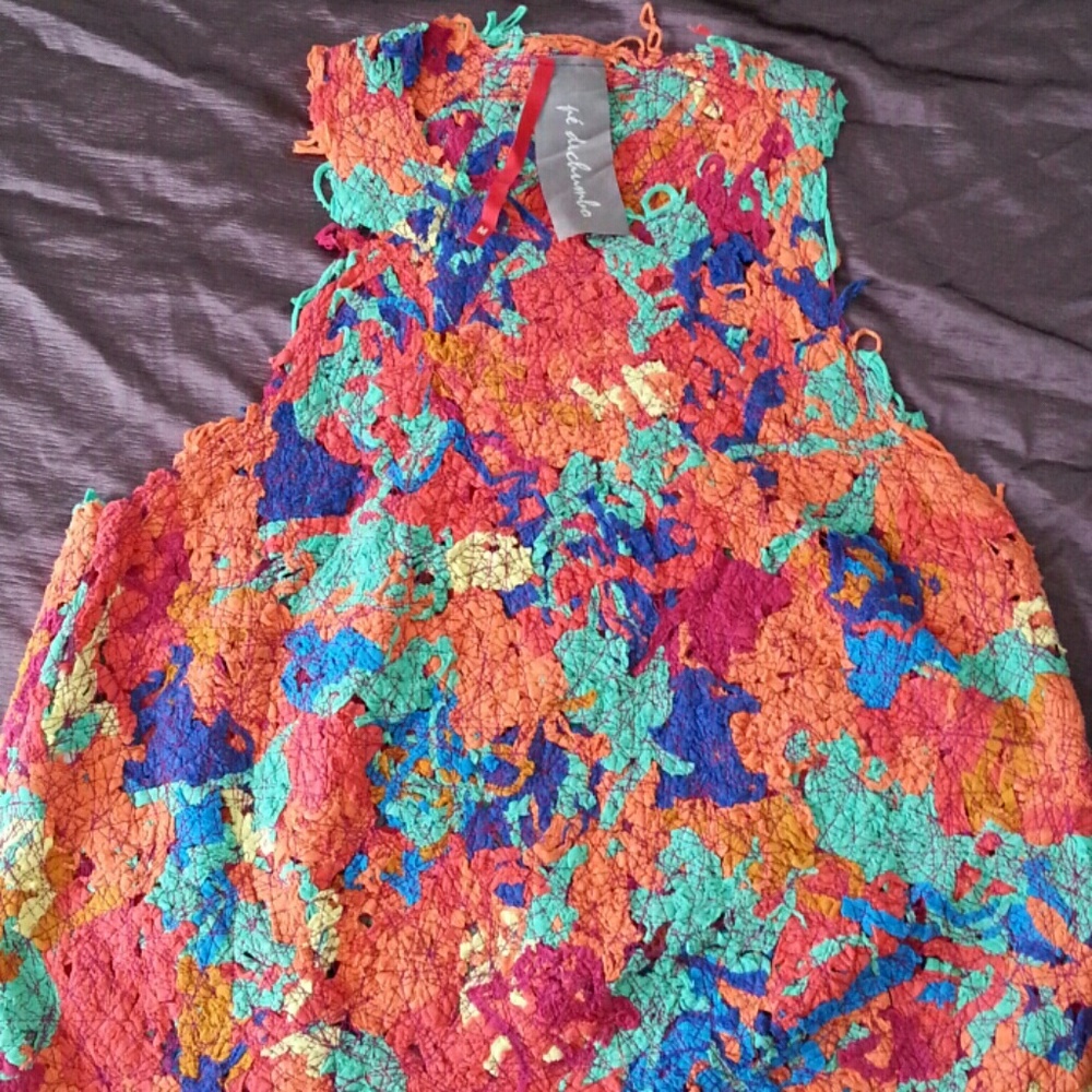 Pe de chumbo Ladies Top Tank Vest NEW in Multi