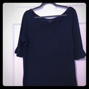 Navy Somerset Dress