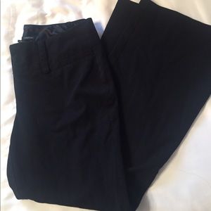 Maurice's black dress pants 7/8 short NEW