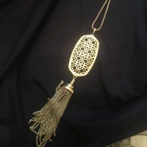 Kendra Scott long tassel necklace