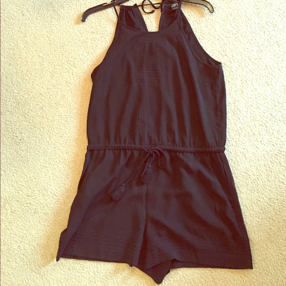 Everyday black romper