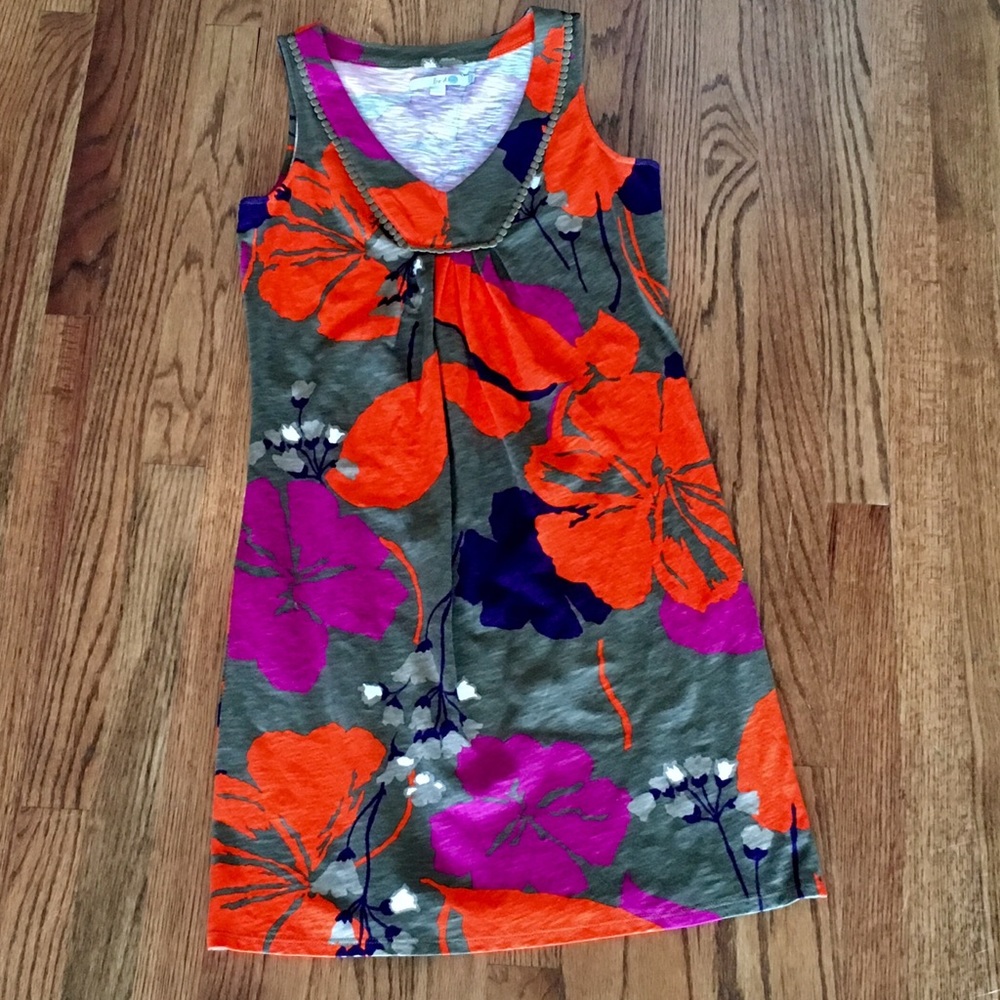 Boden Colorful Summer Dress Sz 6